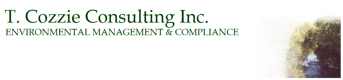 T. Cozzie Consulting, Inc., Environmental Management and Compliance